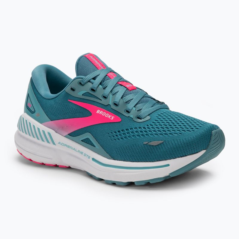 Кросівки для бігу жіночі Brooks Adrenaline GTS 23 storm blue/pink/aqua