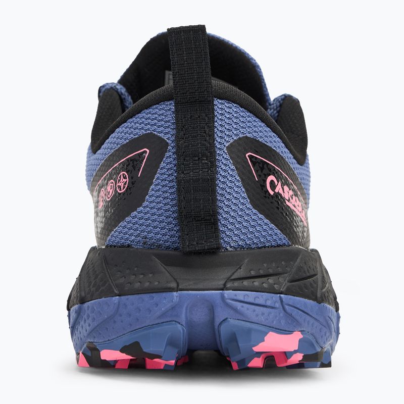 Кросівки для бігу жіночі Brooks Cascadia 18 GTX grey blue/black/pink 6