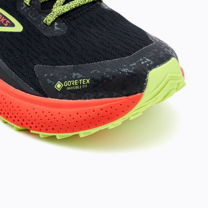 Кросівки для бігу чоловічі Brooks Divide 5 GTX black/cherry/lime 7