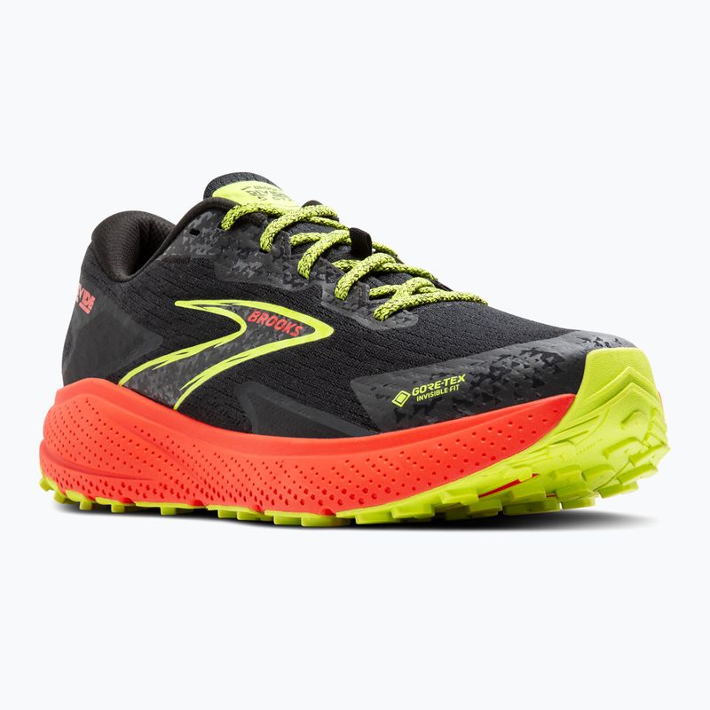 Кросівки для бігу чоловічі Brooks Divide 5 GTX black/cherry/lime 8