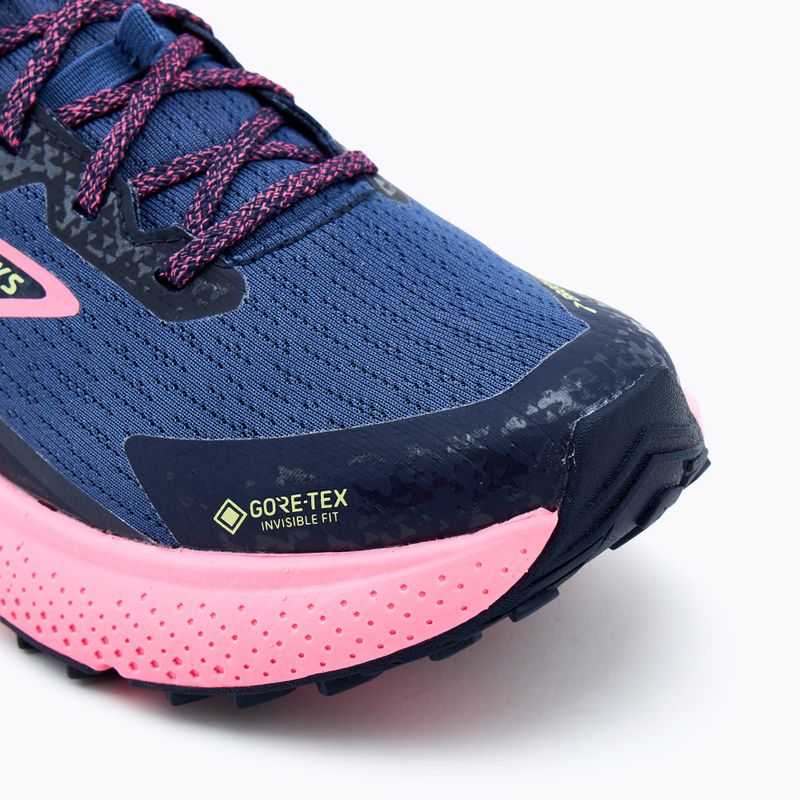 Кросівки для бігу жіночі Brooks Divide 5 GTX grey blue/pink/lime 7