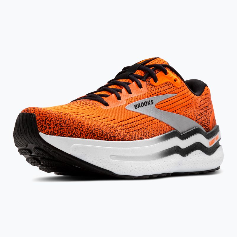 Кросівки для бігу чоловічі Brooks Ghost Max 2 orange/orange/black 12