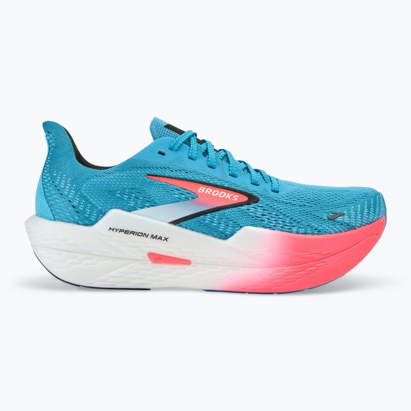 Кросівки для бігу чоловічі Brooks Hyperion Max 2 crystal seas/diva pink/black 2