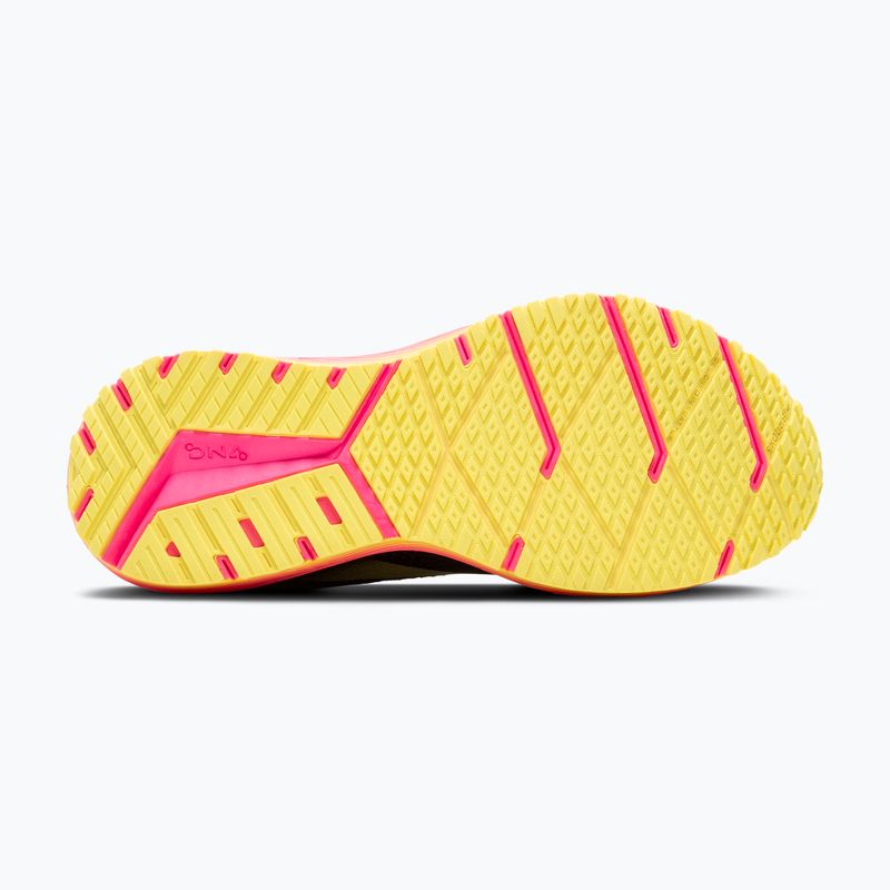 Кросівки для бігу жіночі Brooks Revel 7 black/pink/lemon tonic 13