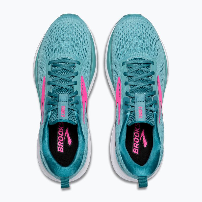 Кросівки для бігу жіночі Brooks Trace 3 aqua/storm/pink 12