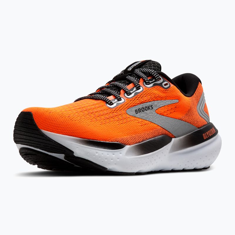 Кросівки для бігу чоловічі Brooks Glycerin 21 orange/black/white 12