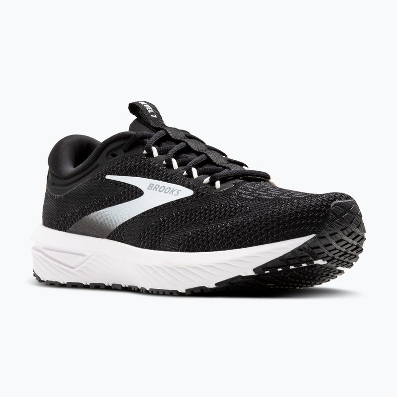 Кросівки для бігу чоловічі Brooks Revel 7 black/white 8