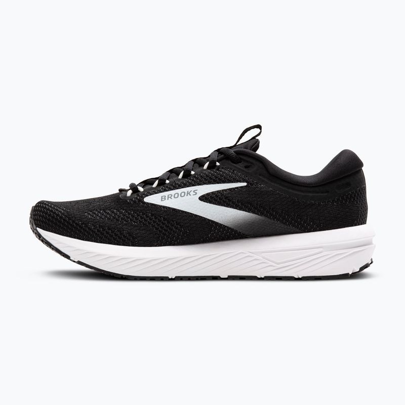 Кросівки для бігу чоловічі Brooks Revel 7 black/white 10