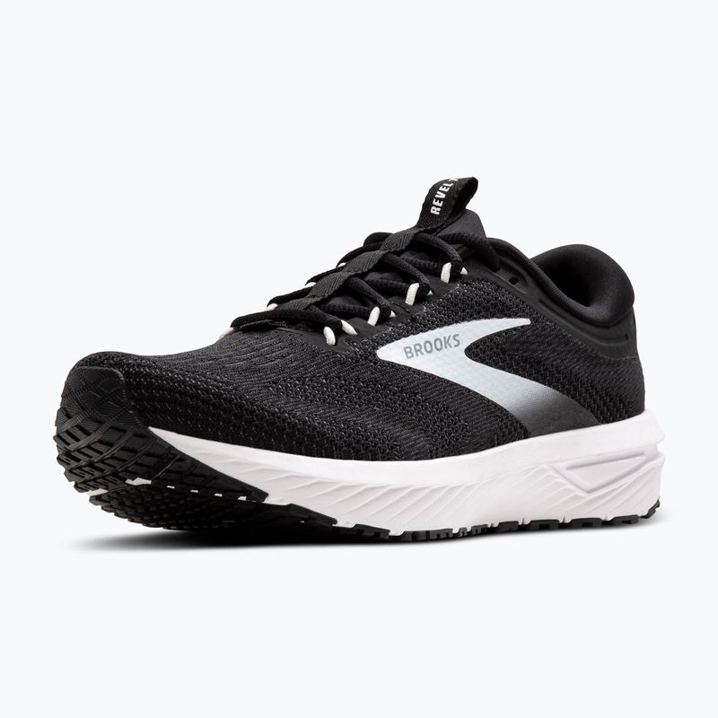 Кросівки для бігу чоловічі Brooks Revel 7 black/white 11