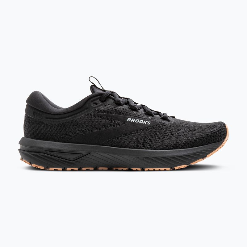 Кросівки для бігу жіночі Brooks Revel 7 black/black 9