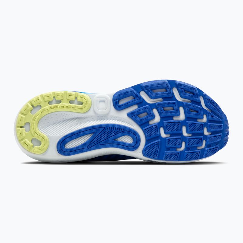 Кросівки для бігу чоловічі Brooks Adrenaline GTS 24 wide fit cobalt/neo yellow/peacoat 13