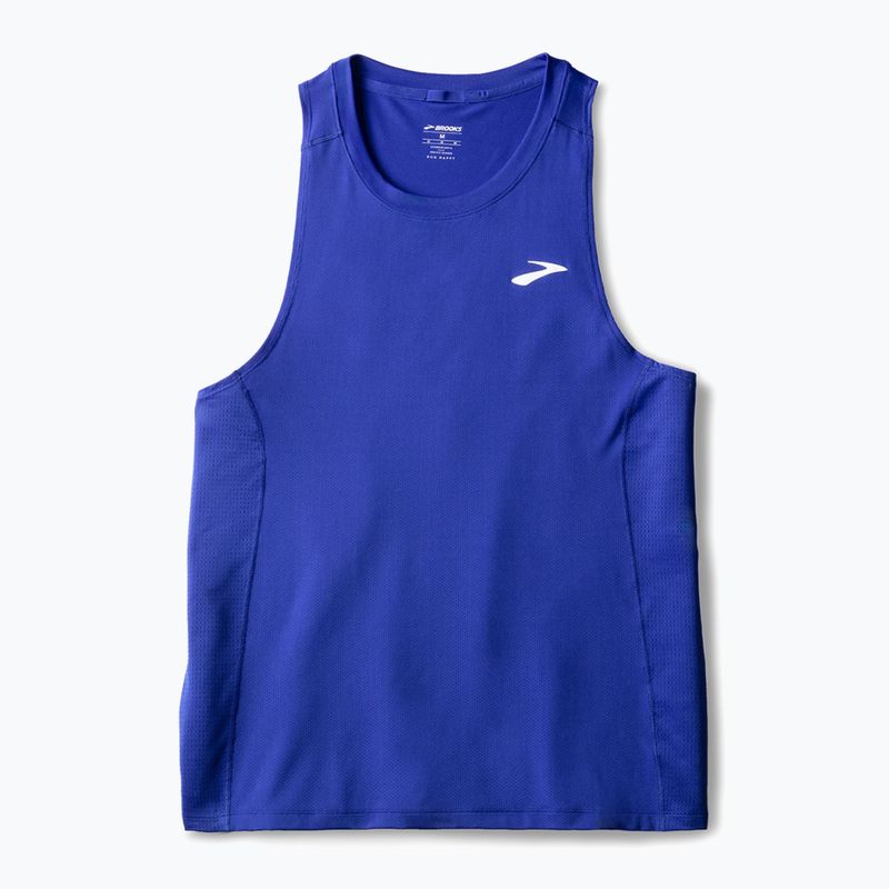 Топ для бігу чоловічий Brooks Atmosphere Singlet 3.0 neo blue 6
