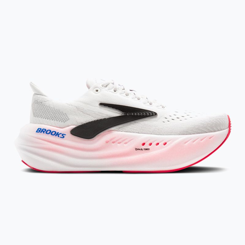 Кросівки для бігу жіночі Brooks Glycerin Max white/black/diva pink 9