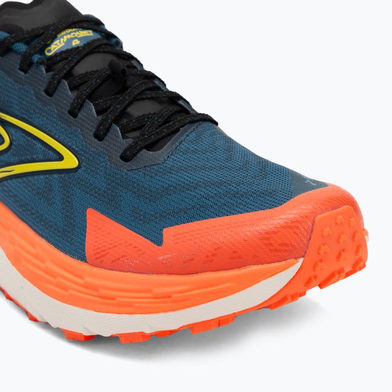 Кросівки для бігу чоловічі Brooks Catamount 4 legion blue/celestial/flame 7