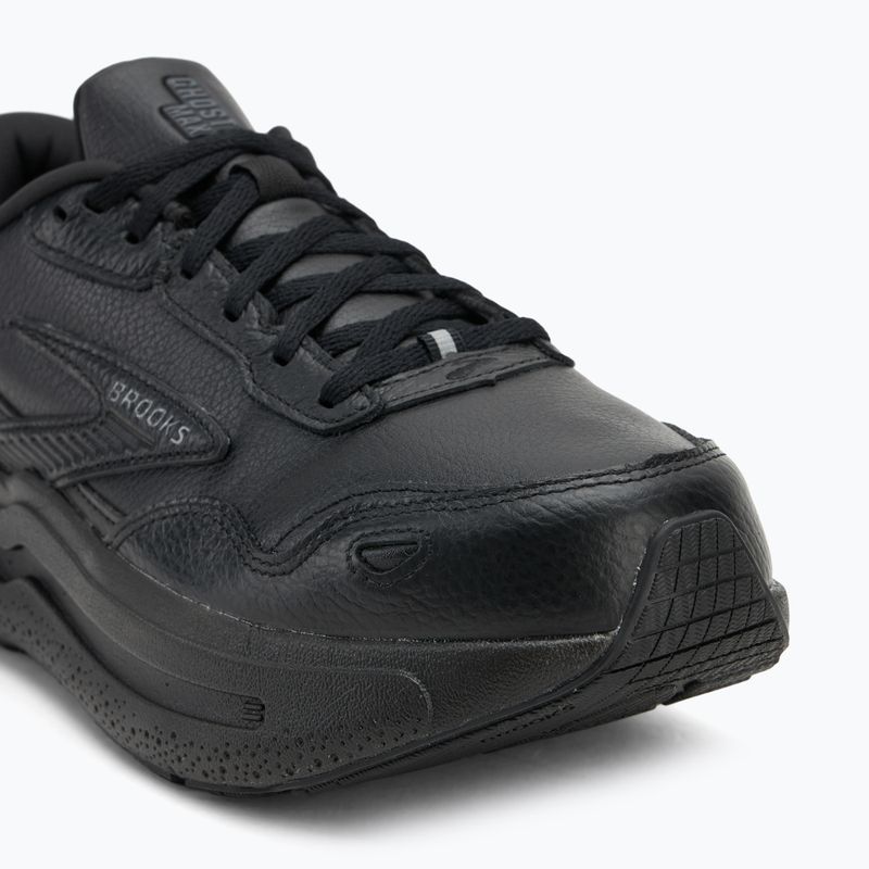 Кросівки чоловічі Brooks Ghost Max Leather black/black 7
