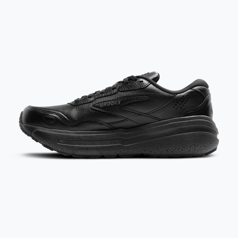 Кросівки чоловічі Brooks Ghost Max Leather black/black 9