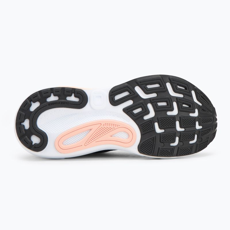 Кросівки для бігу жіночі Brooks Adrenaline GTS 24 black/peach/peacoat 4
