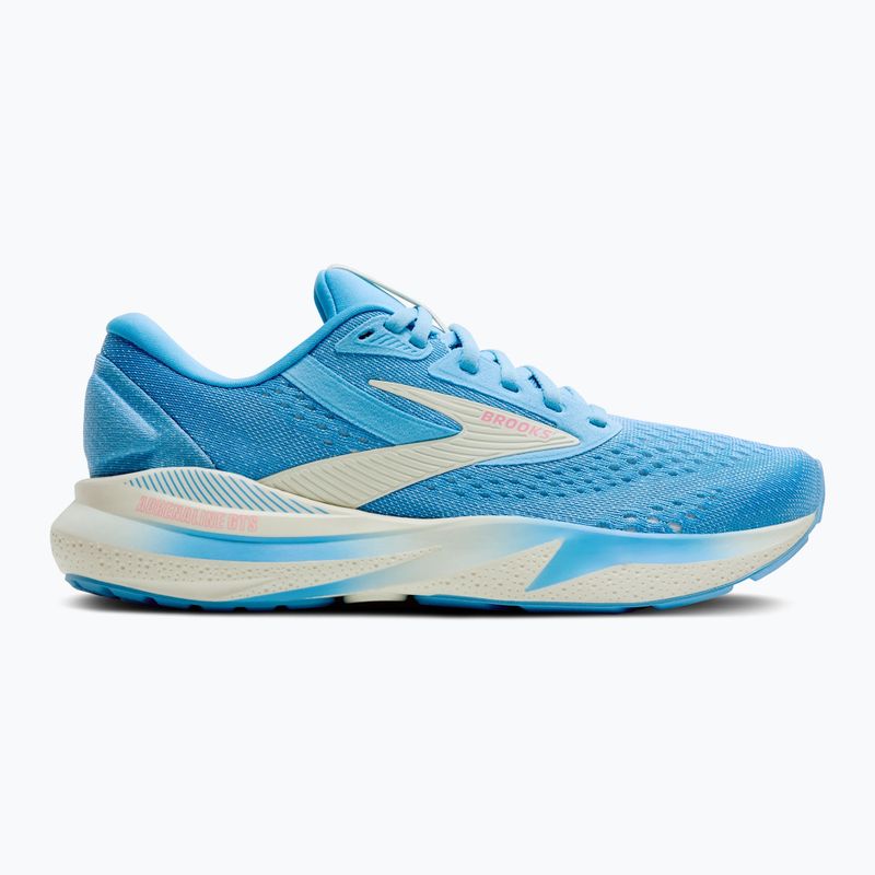 Кросівки для бігу жіночі Brooks Adrenaline GTS 24 bonnie blue/grey/pink 9