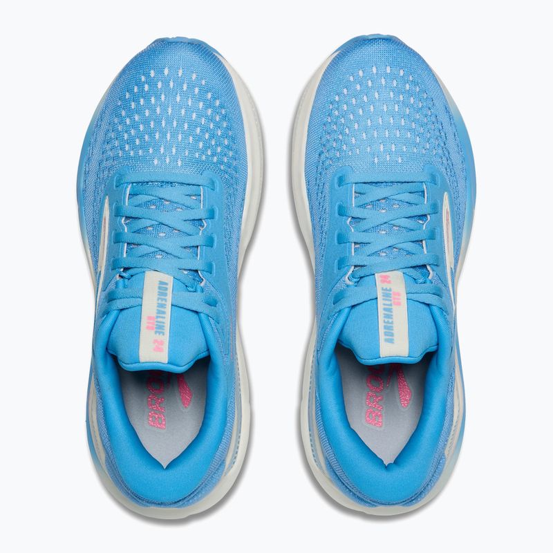 Кросівки для бігу жіночі Brooks Adrenaline GTS 24 bonnie blue/grey/pink 12