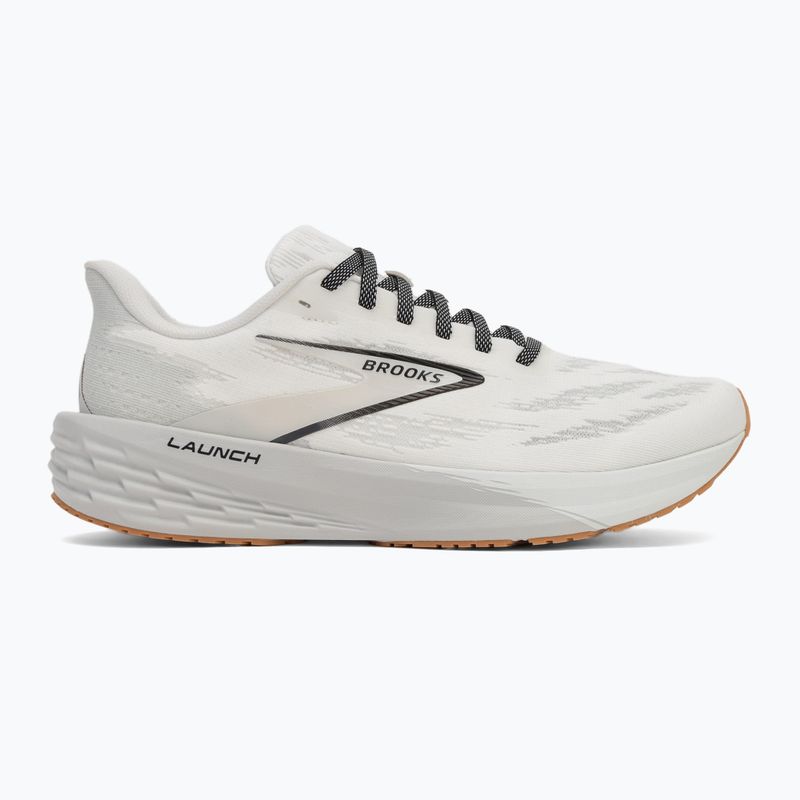 Кросівки для бігу чоловічі Brooks Launch 11 white/grey/black 2