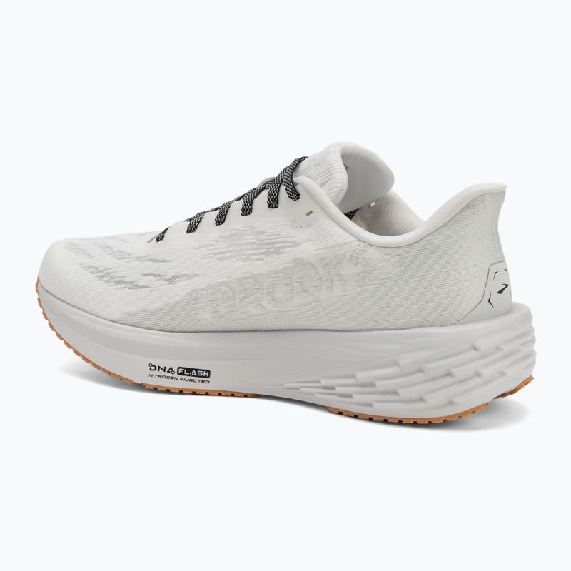 Кросівки для бігу чоловічі Brooks Launch 11 white/grey/black 3