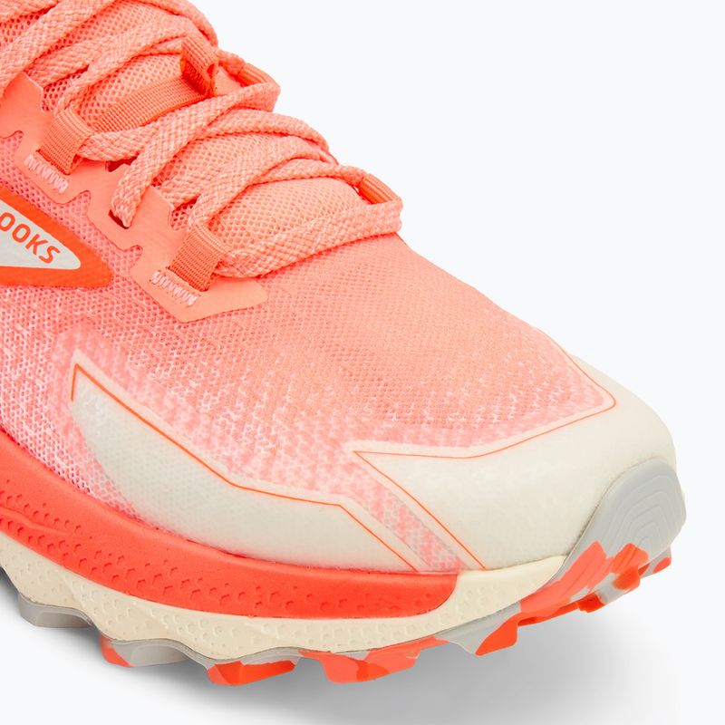 Кросівки для бігу жіночі Brooks Cascadia 18 ember/blue wash/flame 7