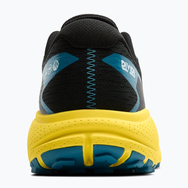 Чоловічі кросівки Brooks Divide 5 чорний / небесний / айва 4