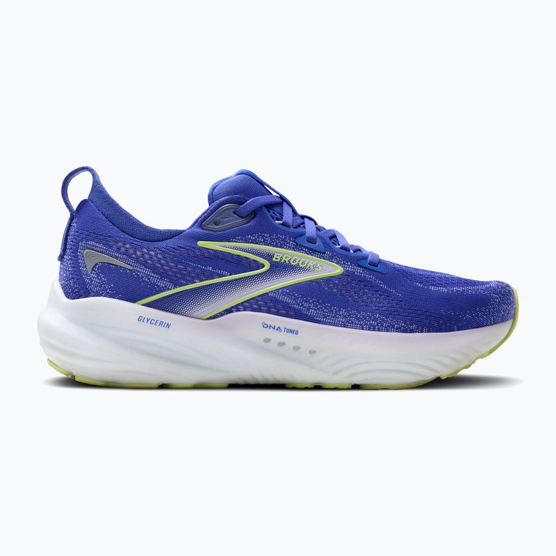 Кросівки для бігу жіночі Brooks Glycerin 22 amparo blue/hyper iris/yellow 9