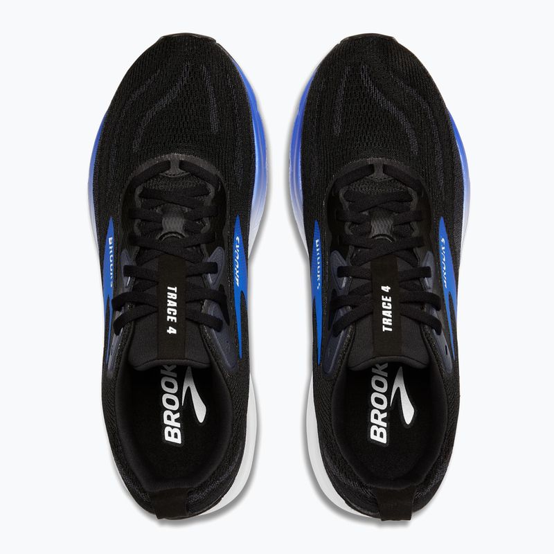 Кросівки для бігу чоловічі Brooks Trace 4 black/cobalt/limpet 12