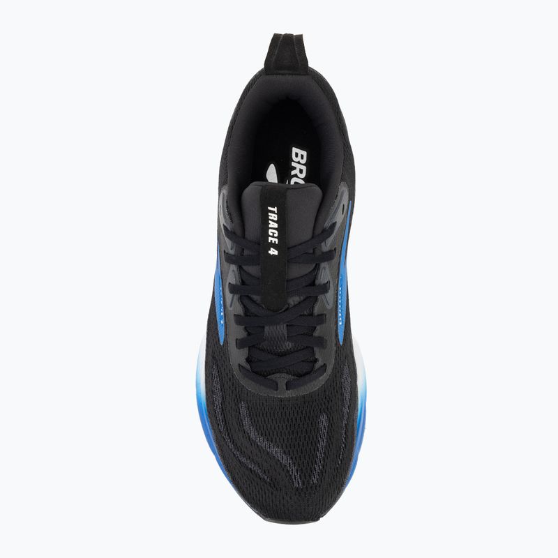 Кросівки для бігу чоловічі Brooks Trace 4 black/cobalt/limpet 5