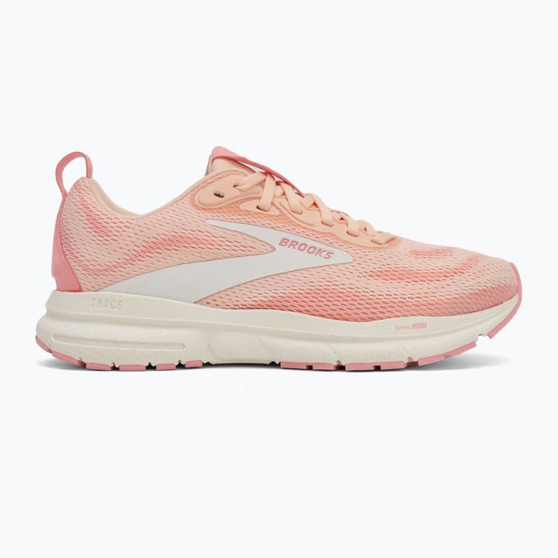 Кросівки для бігу жіночі Brooks Trace 4 tropical peach/dianthus/ grey 2