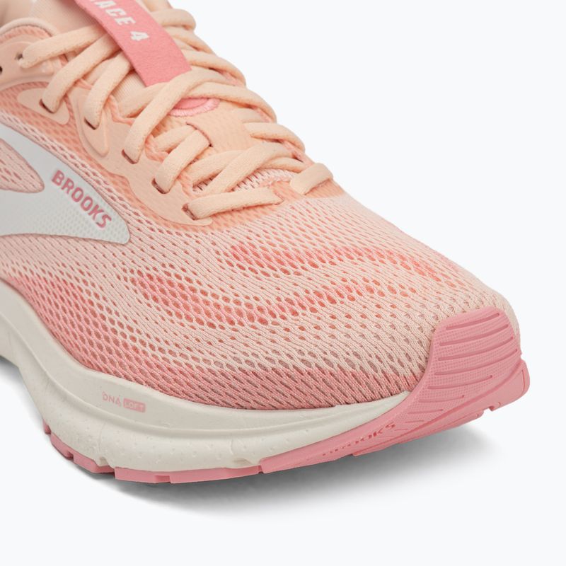 Кросівки для бігу жіночі Brooks Trace 4 tropical peach/dianthus/ grey 7
