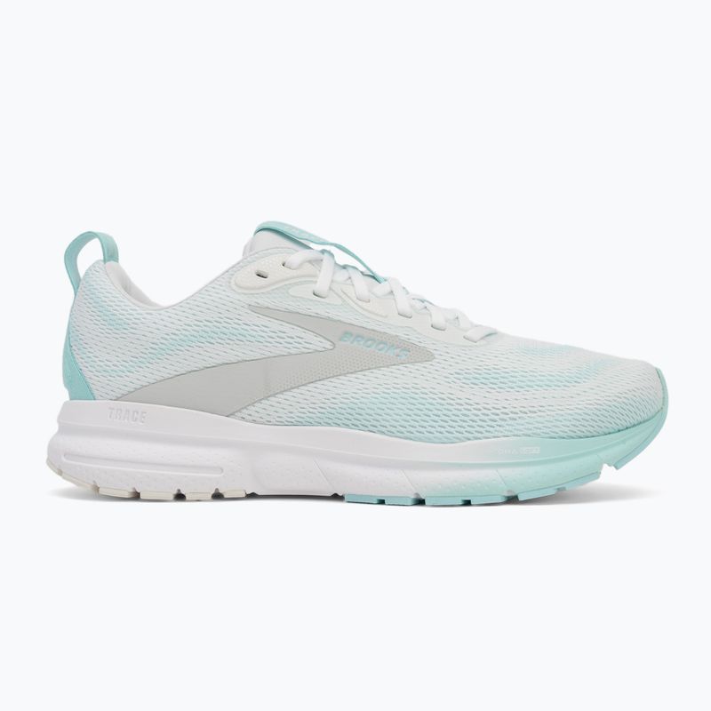 Кросівки для бігу жіночі Brooks Trace 4 bright white/limpet/black 2