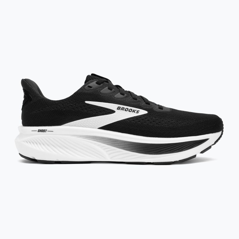 Кросівки для бігу чоловічі Brooks Ghost 17 black/grey/white 2