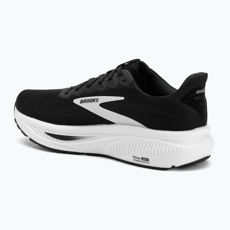 Кросівки для бігу чоловічі Brooks Ghost 17 black/grey/white 3