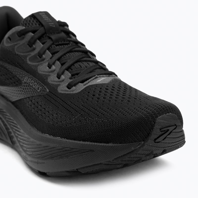 Кросівки для бігу чоловічі Brooks Ghost 17 black/black/ebony 7