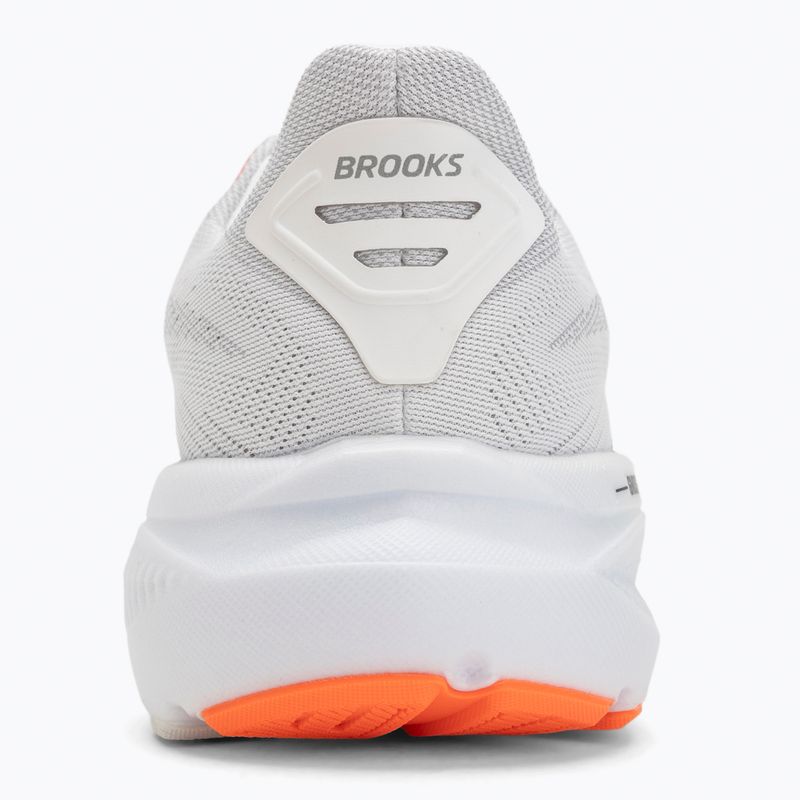 Кросівки для бігу чоловічі Brooks Ghost 17 white/pink clay/gecko 6