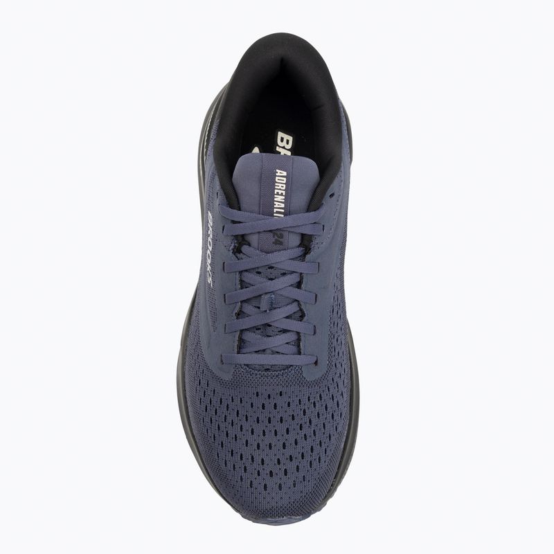 Кросівки для бігу чоловічі Brooks Adrenaline GTS 24 GTX black/nighthadow/coconut 5