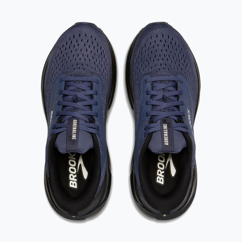 Кросівки для бігу чоловічі Brooks Adrenaline GTS 24 GTX black/nighthadow/coconut 8