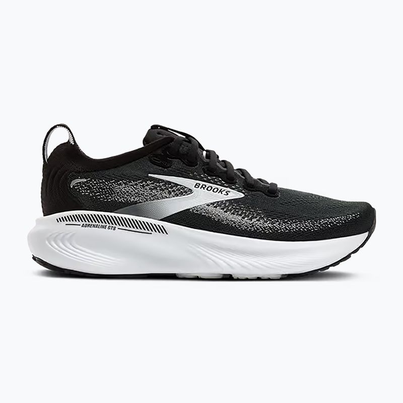 Кросівки для бігу жіночі Brooks Adrenaline GTS 25 black/grey/white 2