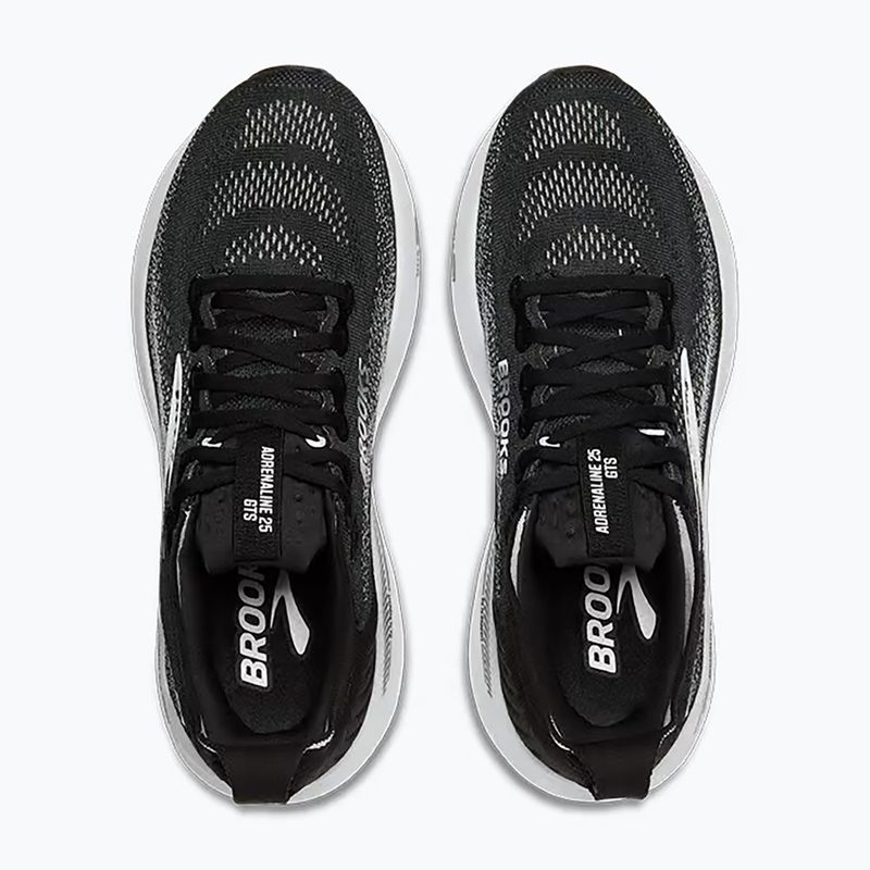 Кросівки для бігу жіночі Brooks Adrenaline GTS 25 black/grey/white 7