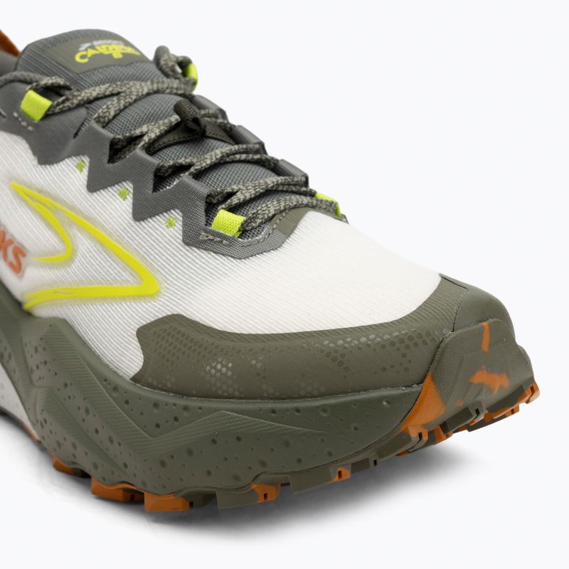 Кросівки для бігу чоловічі Brooks Caldera 8 dusty olive/lime/oyster 7