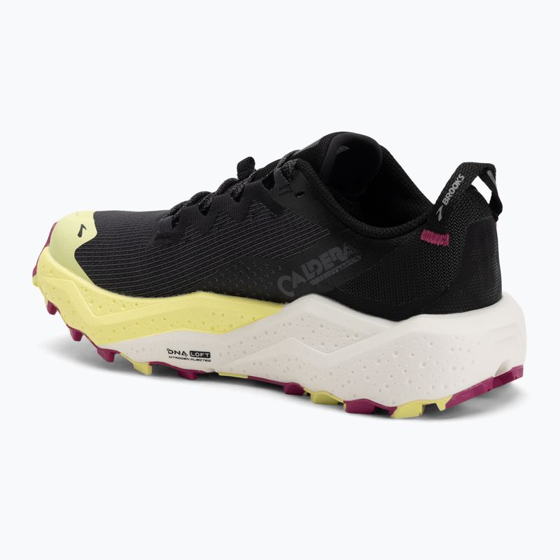 Кросівки для бігу жіночі Brooks Caldera 8 grey/black/lime 3