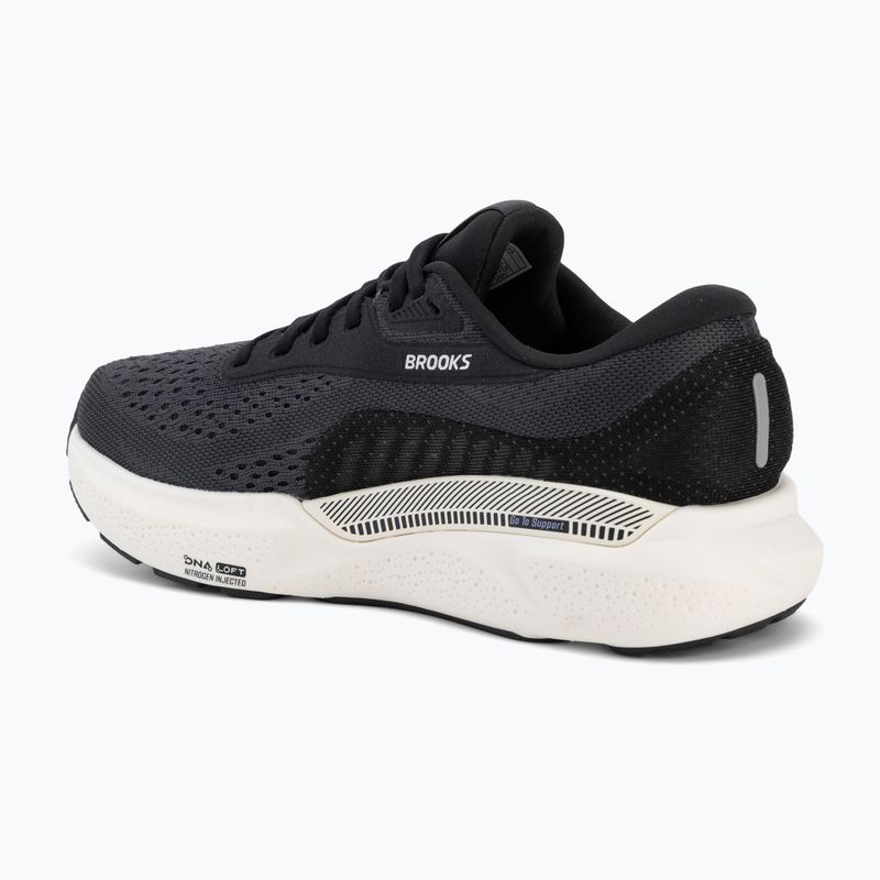 Кросівки для бігу жіночі Brooks Adrenaline GTS 24 ebony/blue heron/silver 3