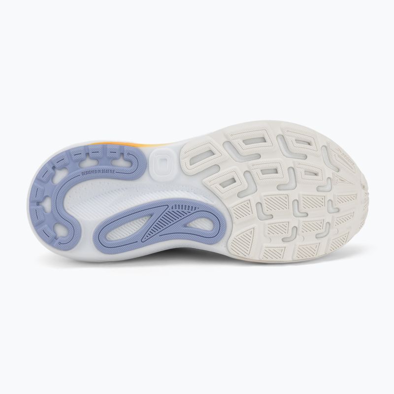 Кросівки для бігу жіночі Brooks Adrenaline GTS 24 blue heron/white/orange 4