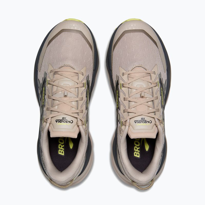 Кросівки для бігу чоловічі Brooks Cascadia 19 chateau/ebony/sunny lime 8