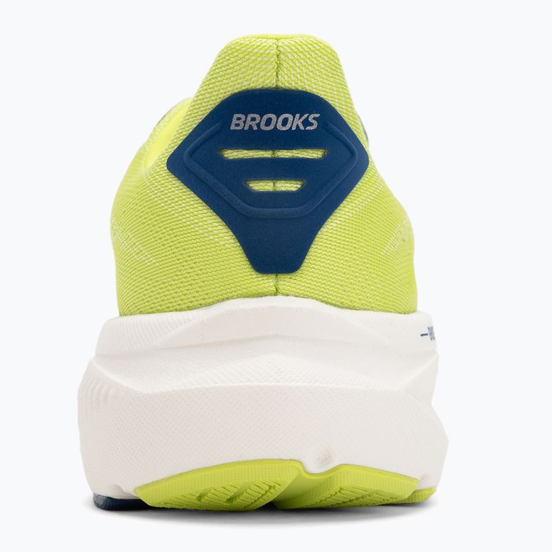 Кросівки для бігу чоловічі Brooks Ghost 17 acid lime/navy/white 6