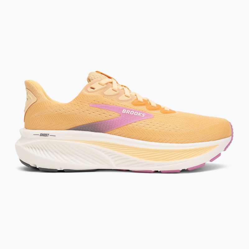 Кросівки для бігу жіночі Brooks Ghost 17 apricot/grey/pink 2