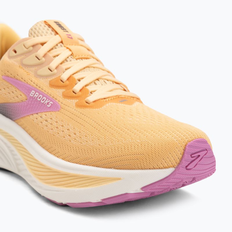 Кросівки для бігу жіночі Brooks Ghost 17 apricot/grey/pink 7