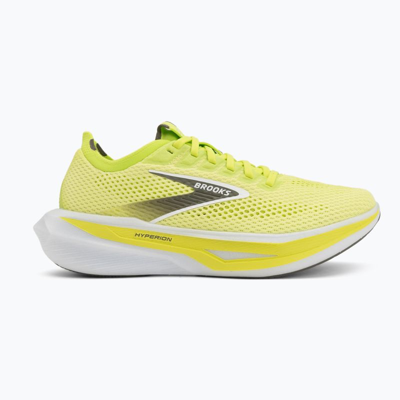 Кросівки для бігу чоловічі Brooks Hyperion 3 sunny lime/olive/white 2